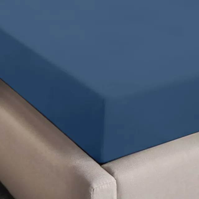 NOUS Kids katoenen kinderhoeslaken 150x70 cm - blauw, foto 2