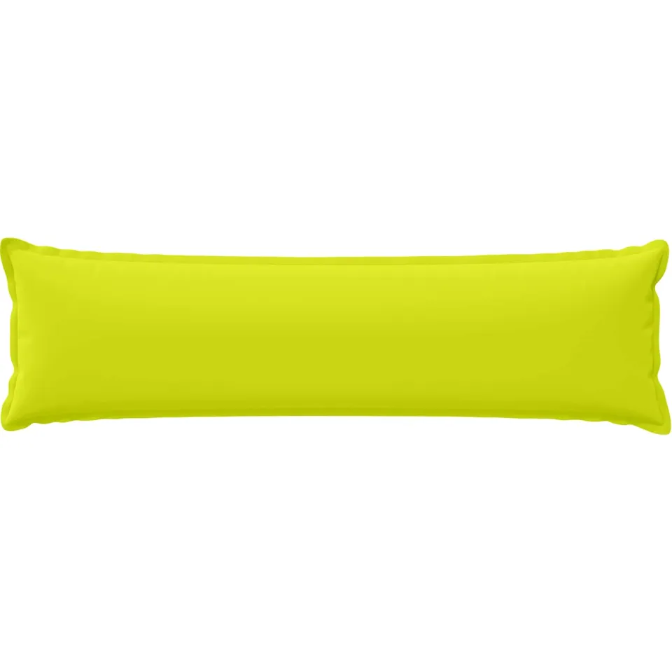 vidaXL Kussensloop HOUTEN Helder groen 40 x 145 cm Polyester, foto 4