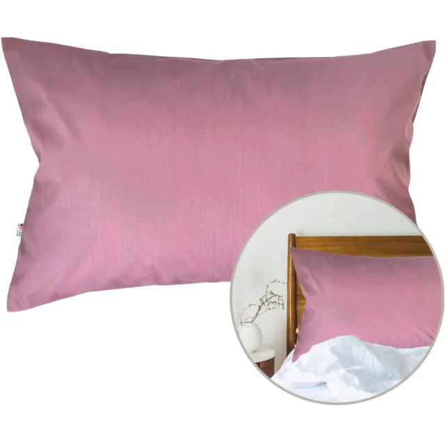 Houseartlife Katoenen Kussensloop 50x70 cm - Ademend & Zacht - Veel Designs Roze retro