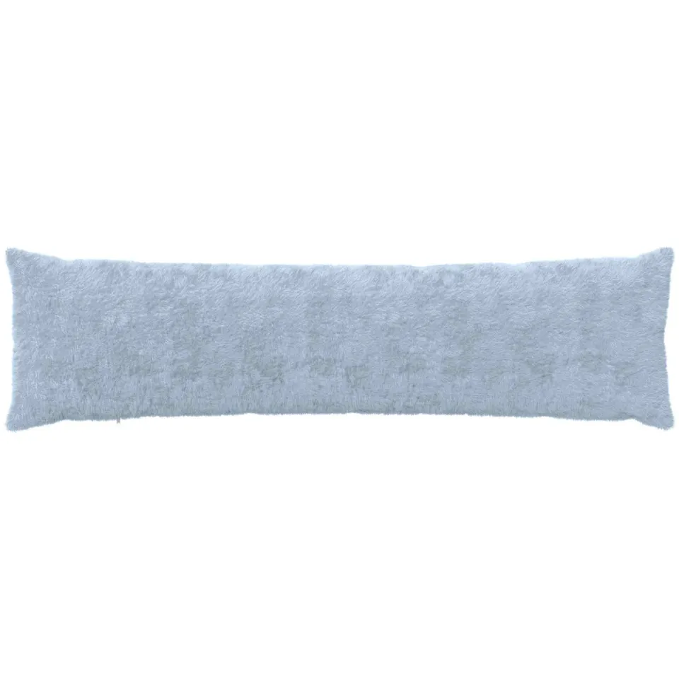 vidaXL Kussensloop HEERLEN Lichtblauw 40 x 145 cm Nep Konijnenbont blauw, foto 3