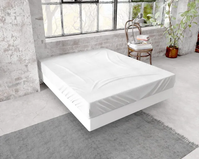 Dreamhouse Flanel Hoeslaken Premium - 160 x 200/210 - Wit