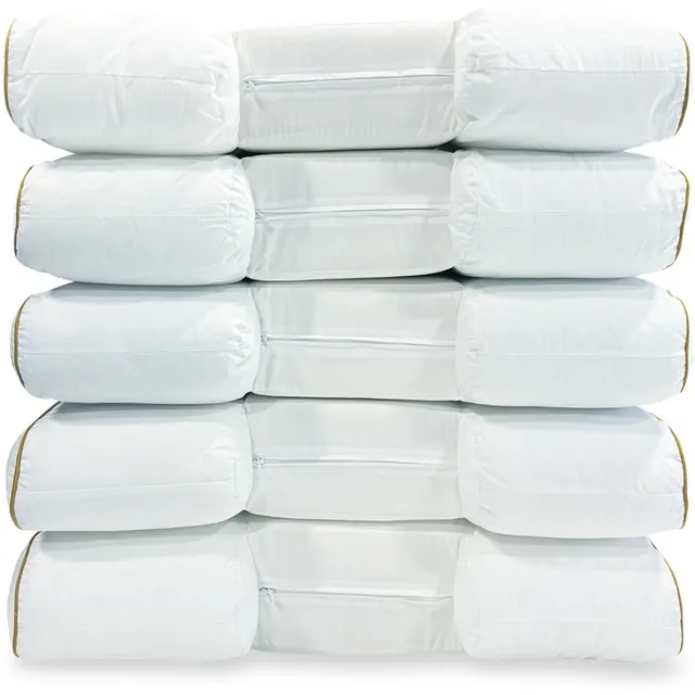 Sleepy Ergopillow Firm hoofdkussen - 65x47- 12cm dik BI-OME® hoes - OEKO-TEX® Standard 100 Wit