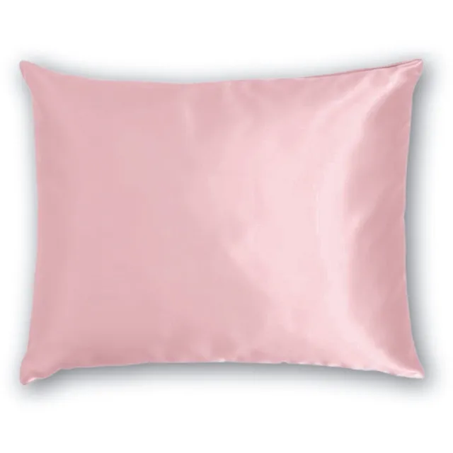 Silk Heaven Zijden kussensloop 40x80cm Vintage Roze Hotelsluiting 22 Momme - Kussensloop set - Luxe Silk Kussensloop 100% moerbei zijde - Zijde kussensloop - Silk Heaven - 40x80cm / Hotelsluiting Oudroze