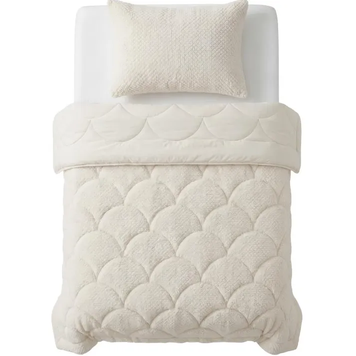 Zensation Lazy all-in-one dekbed Teddy fur - beige