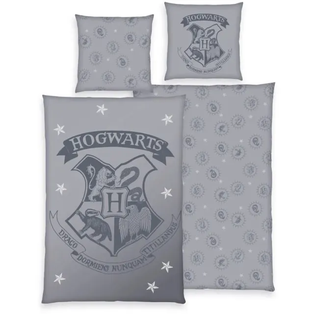 Harry Potter Hogwarts Unisex Beddengoed - meerkleurig - Standard multicolor