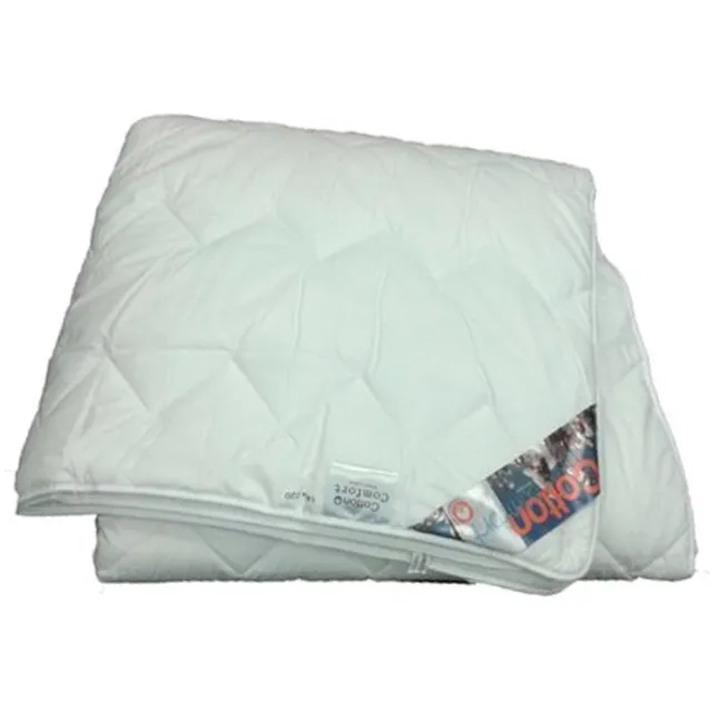 TIMZO Cotton Comfort 4-Seizoenen Dekbed - 100% Katoen - Tweepersoons - 200x220 cm - Wit