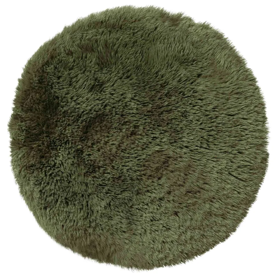 vidaXL Kussensloop 6 st HEERLEN Groen Dia. 60 cm PV Fleece