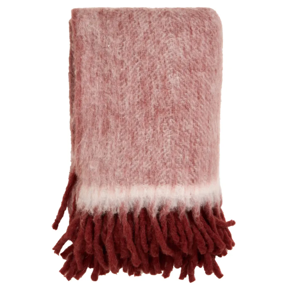 NOUS Living plaid Jewell rood off white rood/off white
