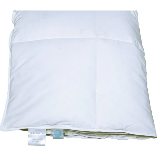 Polydaun Huisselectie - dekbed - 90% dons - donsdekbed - RDS gecertificeerd - 1-persoons - 140x200 cm wit