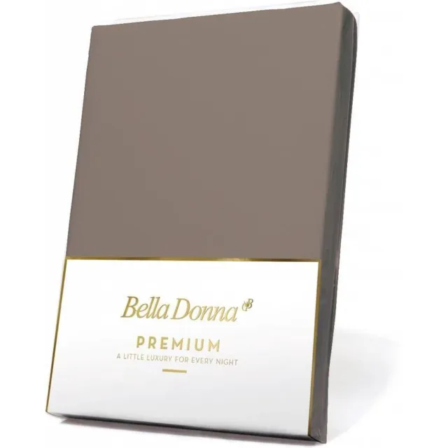 Bella Donna Luxery hoeslaken 90/ platinum 0125