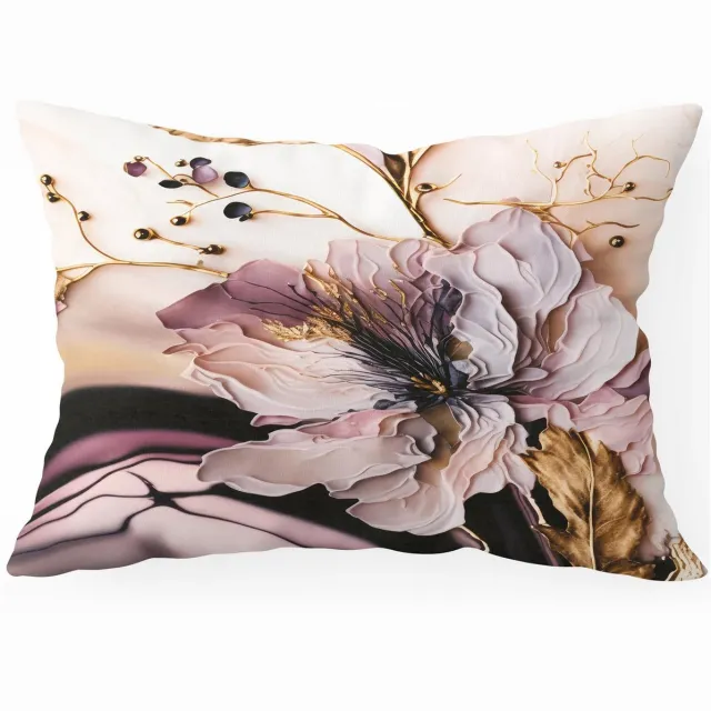 HomeView Decoratieve kussensloop 40x60 cm, duurzaam en zacht meerkleurig