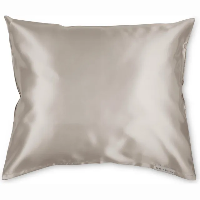 Beauty Pillow Satijnen Kussensloop - 60x70 cm - Sandy Beach Beige