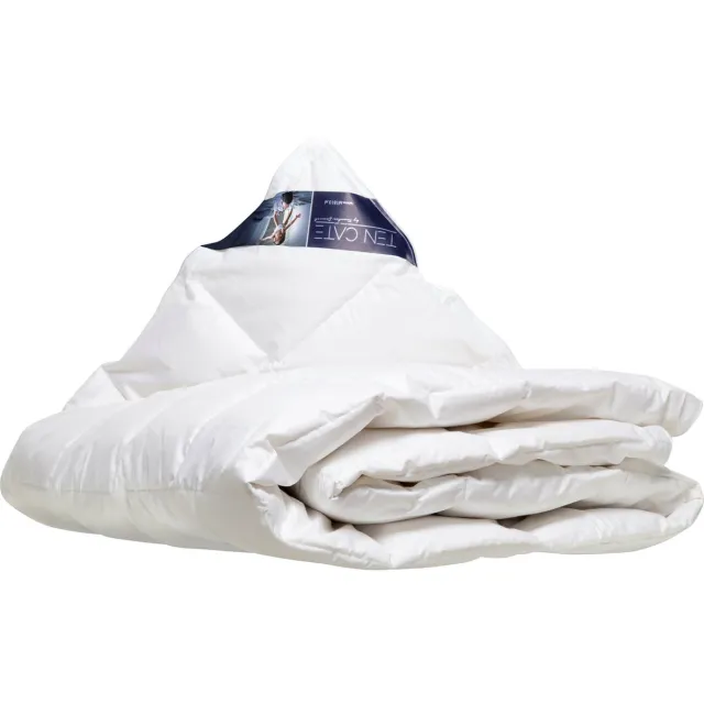 Ten Cate 90/10 Eendendonzen Zomerdekbed - 240x220 cm - Luxe Eendendons - Ademend - Vochtregulerend Wit