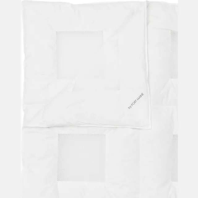 Port Maine Klimaatzone Donzen dekbed Clima Balance extra licht 135x200 anti-allergie WIT