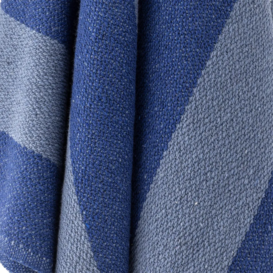 Bloomingville Frello plaid blauw, foto 6