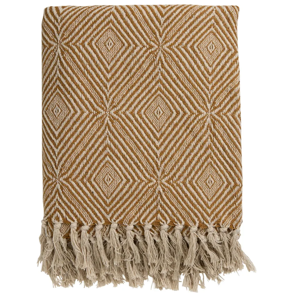 NOUS Living plaid Leganes oker/beige