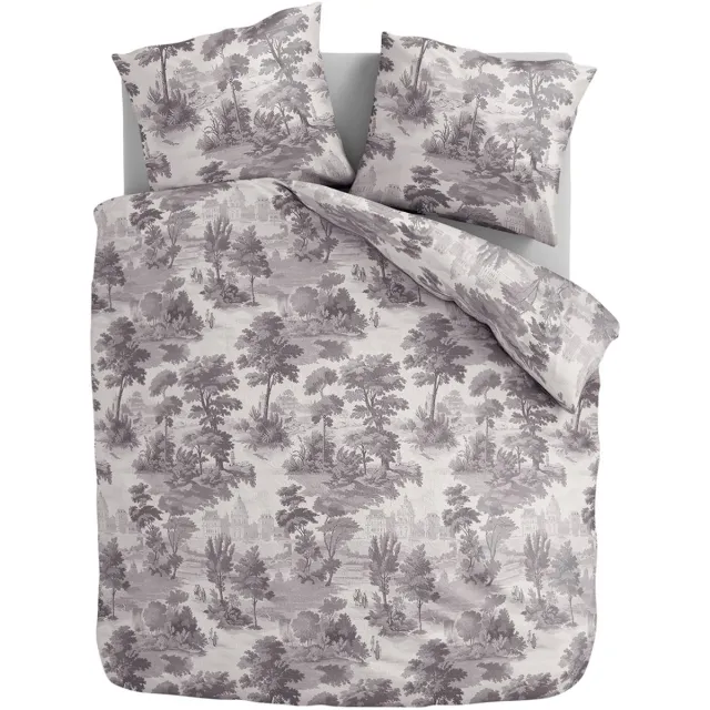 Zydante Dekbedovertrek Set - Dekbedhoes met 2 Kussenslopen - Vintage Grey