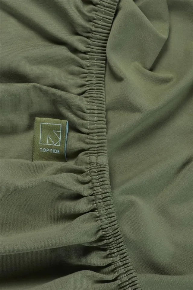 Beddinghouse Dutch Design Jersey Lycra - Topper Hoeslaken - 200x220 - Groen