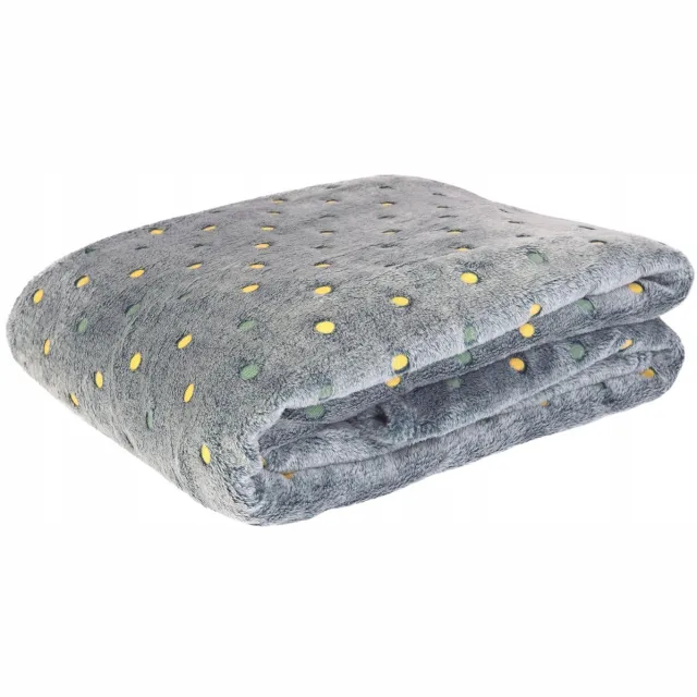 Darymex Zachte Microvezel Deken 200x220 cm - Stippen Malachiet