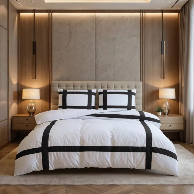 Dekbed-Discounter Dreamhouse Dekbedovertrek - Percale Katoen - Dubbele instopstrook - Wassen op 40 graden - Inclusief 2 kussenslopen - Wit
