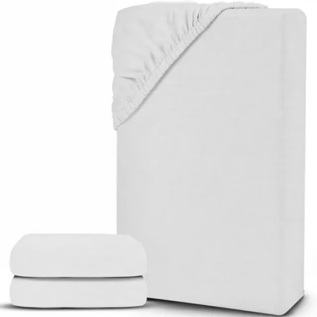DailySupplies® DailySupplies®Matrasovertrek 90x200 - Dekbedovertrek - Hoeslaken - Matrasbeschermer - Extra Zacht - Wit