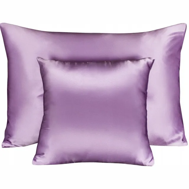Malbery Merkloze Zijden Kussensloop 40x60cm - Lavendel Kleur