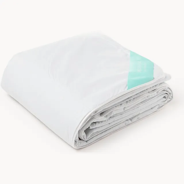 Westwing Collection Kasjmieren dekbed Avani, warm Wit