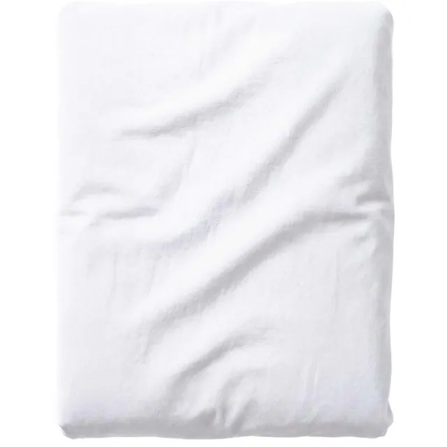 Essenza Fine Organic Jersey Hoeslaken Wit - 90-100 x 200-220 cm