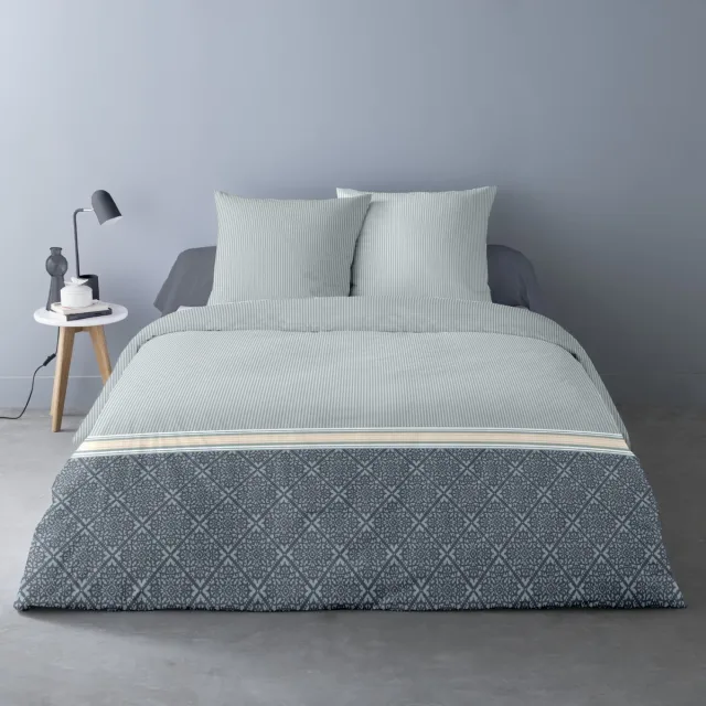 bedlin Dekbedovertrek Flanel - Winter - 240 x 220 cm - Lits-Jumeaux - Seira Multicolor
