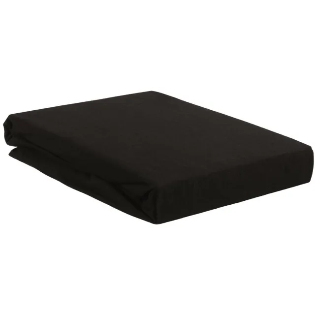 Beddinghouse Jersey - Topper Hoeslaken - 180x200/220 - Zwart
