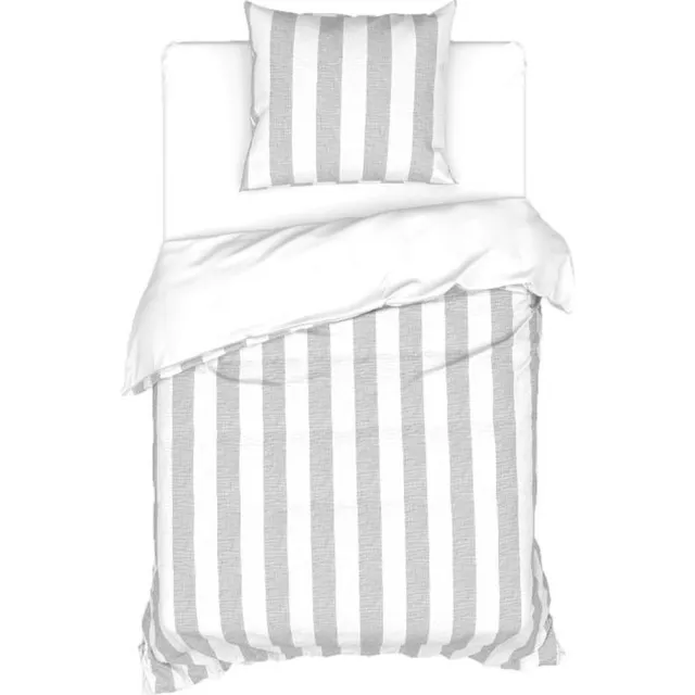 Heckettlane Heckett & Lane Dekbedovertrek Quinn (Flint Grey)-140x200/220 cm