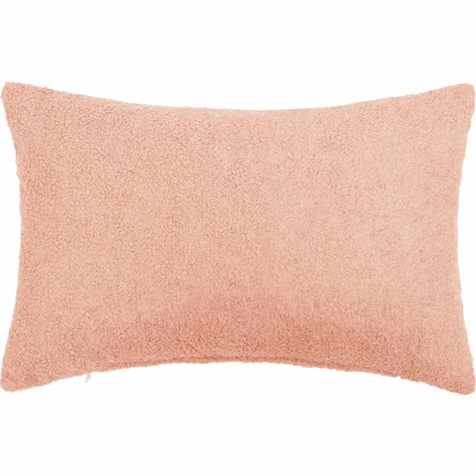 vidaXL Kussensloop 2 st HEERLEN Roze 50 x 75 cm Bouclé
