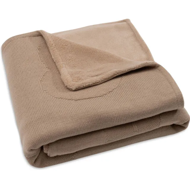 Jollein wiegdeken Miffy Biscuit Velvet bruin
