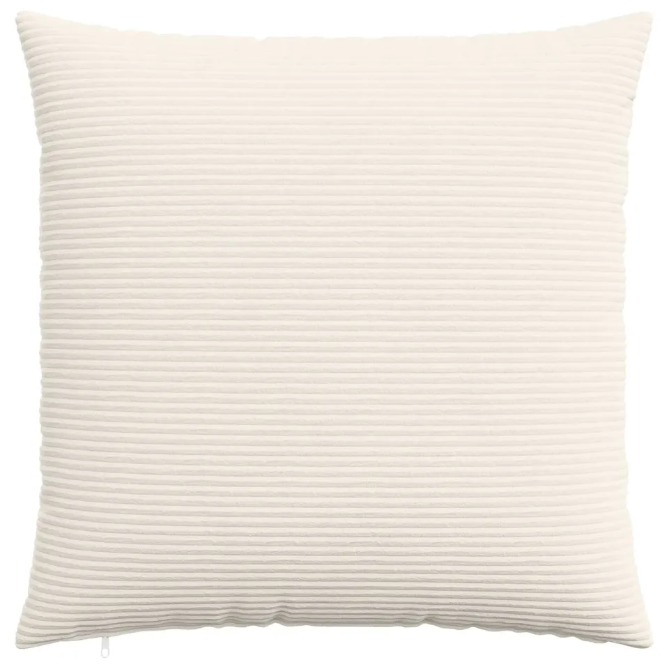 vidaXL Kussensloop 6 st HEERLEN Crèmekleurig 70 x 70 cm corduroy