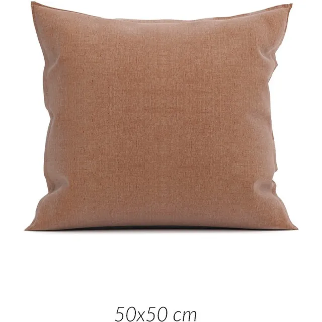 Heckettlane Franela Kussensloop - Rood - 50x50cm - Rood