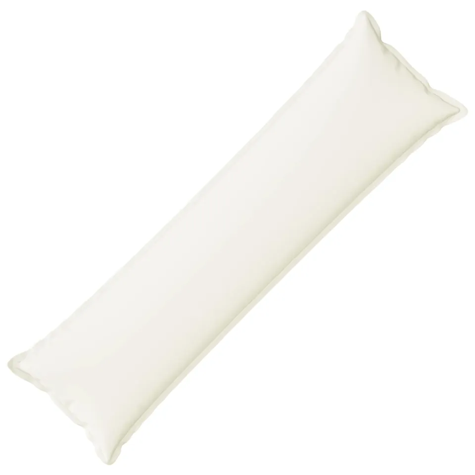 vidaXL Kussensloop HOUTEN Wit 40 x 145 cm Faux Linnen, foto 3
