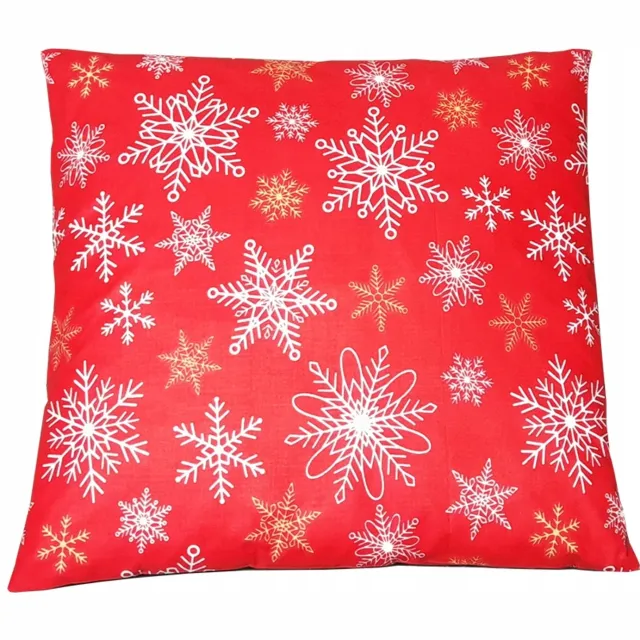 FPH Świat Natalii Kerst Kussenhoes 50x50cm 100% Katoen - Diverse Kerstprints Multicolor
