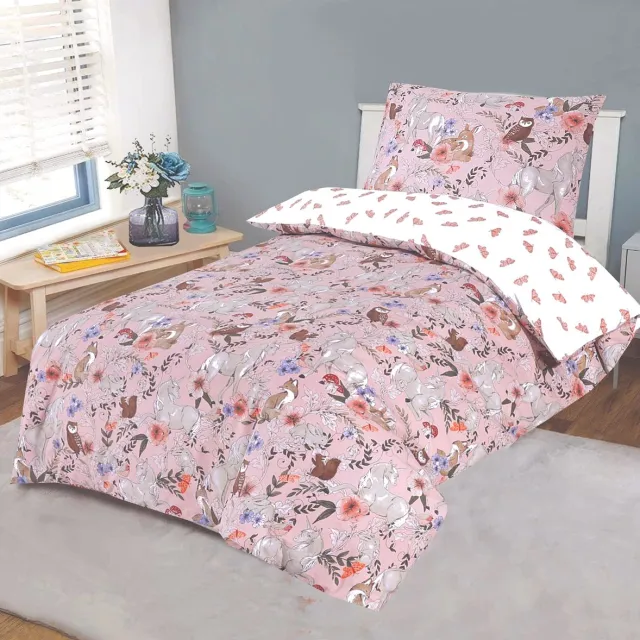 Cotton Touch Butterfly Unicorn DBO roze