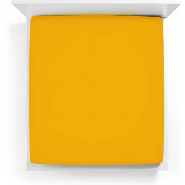Bella Donna Hoeslaken Jersey Tweepersoons 140x190-160x220 cm Curry-0547 curry 0547