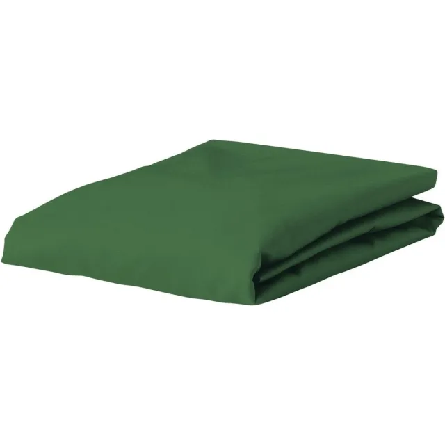 Essenza Satin Hoeslaken Mosgroen - 140x200 cm
