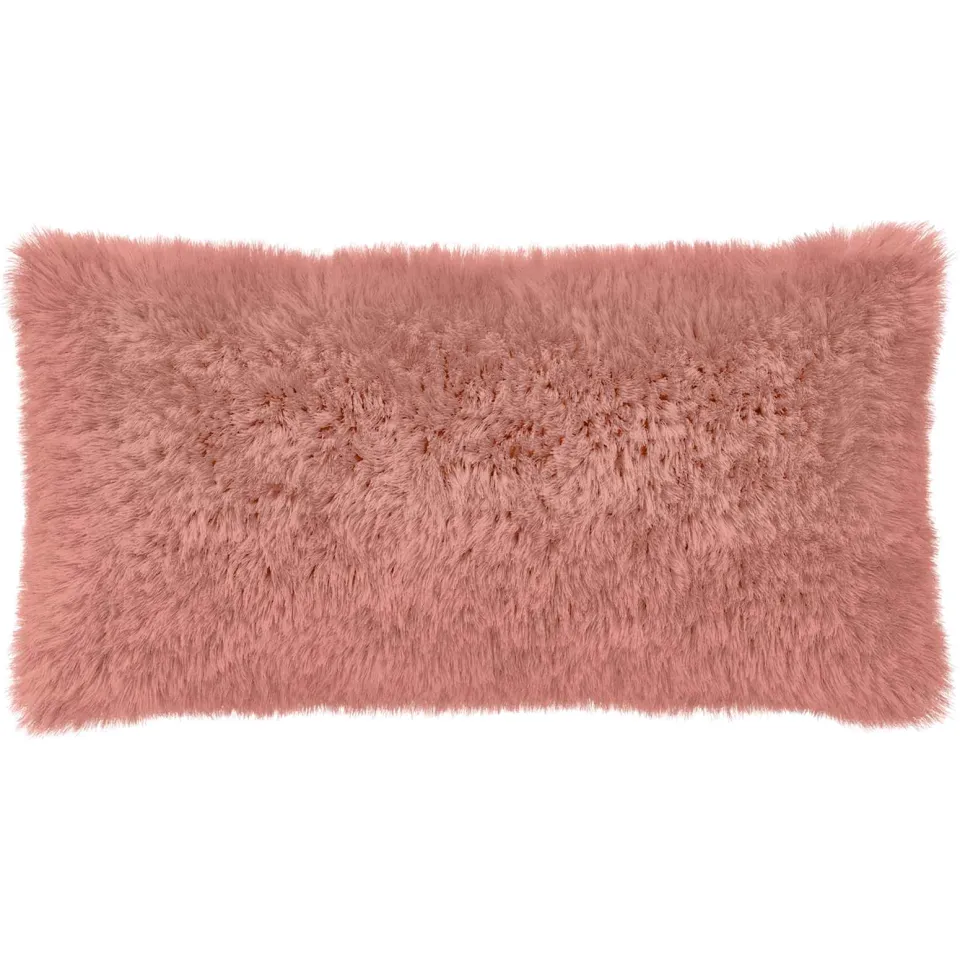 vidaXL Kussensloop 12 st HEERLEN Roze 40 x 80 cm PV Fleece