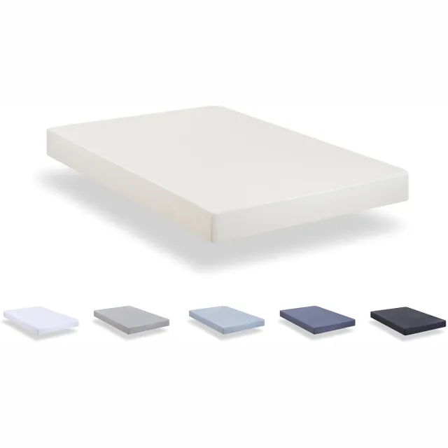 Unyqoos Extra Zacht Spannlaken van Geborstelde Microvezel voor Matras 160 x 190/200 cm Beige