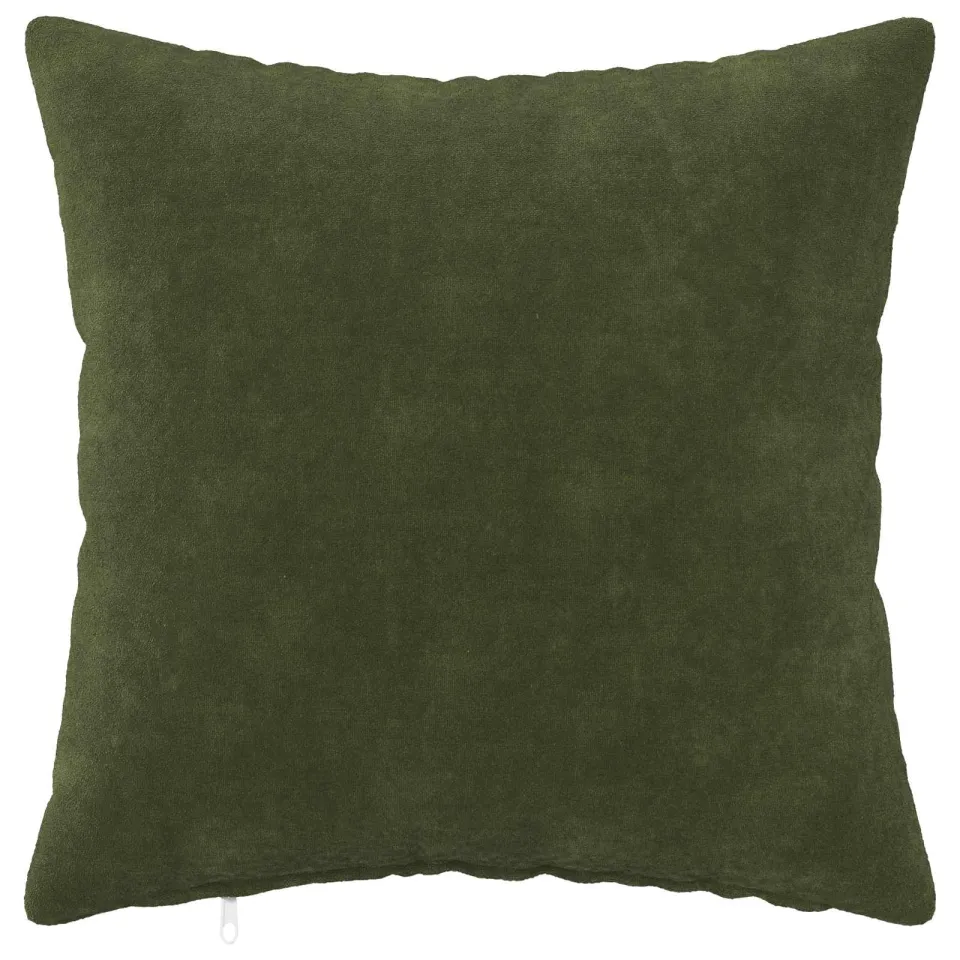 vidaXL Kussensloop 12 st HEERLEN Groen 50 x 50 cm Microfiber Fleece, foto 2