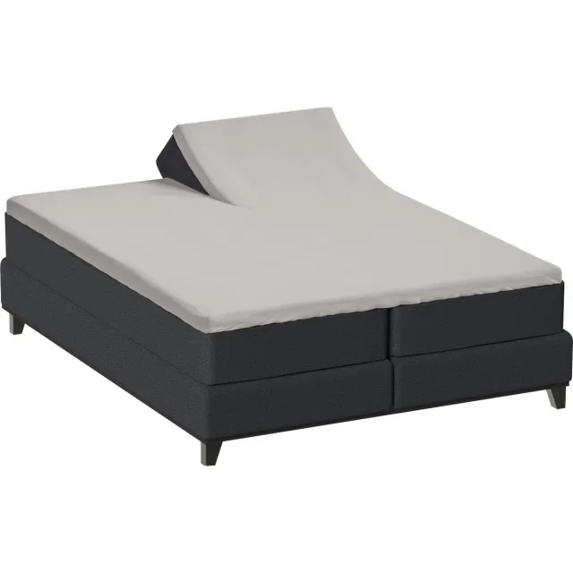 Bella Donna Jersey La Piccola Duo 1 Splittopperhoeslaken Parelgrijs-0710