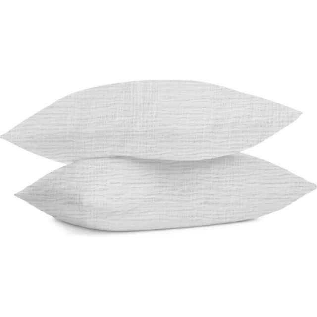 Dreamers Den Mousseline - Kussenslopen - 60x70 cm - Wit