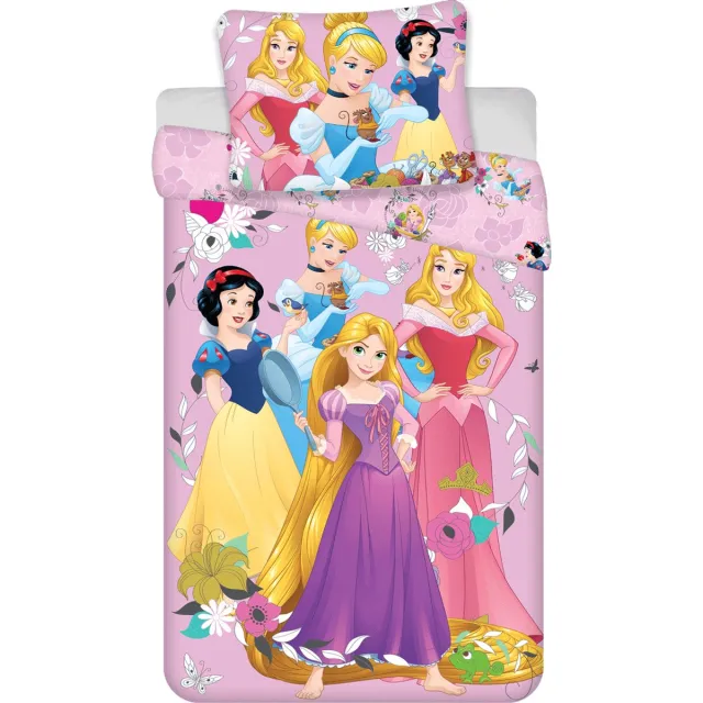 Disney Princess Dekbedovertrek Beauty - 140 x 200 cm / 60 x 70 cm - Katoen Multi