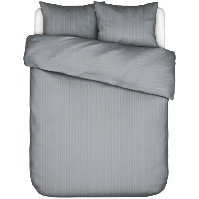 Essenza Coletta Dekbedovertrek Lyocell-Katoenmix Global grey