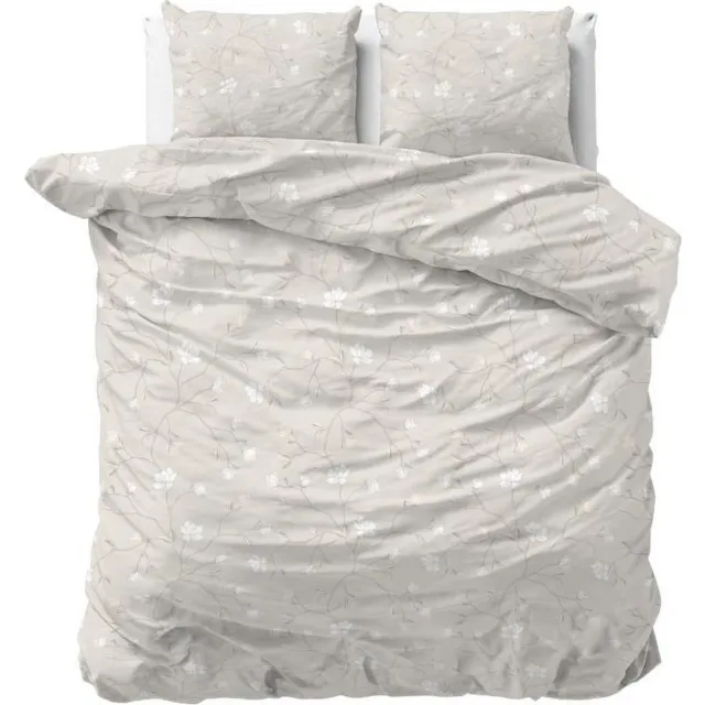 Dreamhouse Flanel Caitlyn - Dekbedovertrekset - Tweepersoons - 200x200/220 + 2 kussenslopen 60x70 - Zand
