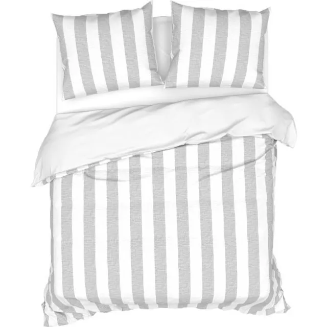 Heckettlane Heckett & Lane Dekbedovertrek Quinn (Flint Grey)-260x200/220 cm