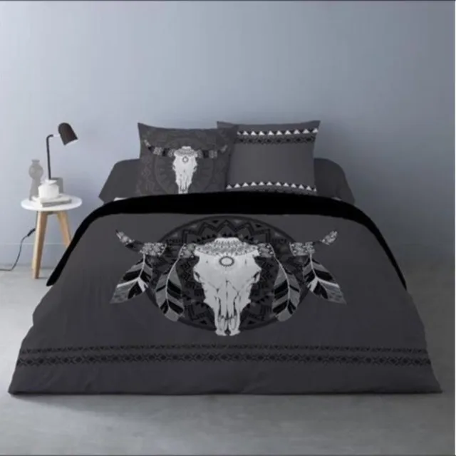 Better Nights 2-Persoonsdekbedovertrek buffle gris 240x220cm grijs